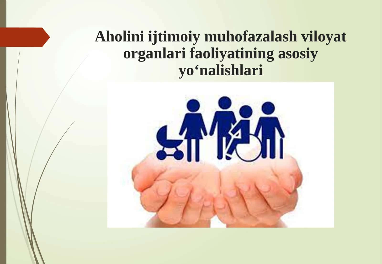 Aholini ijtimoiy muhofazalash viloyat organlari faoliyatining asosiy yoʻnalishlari