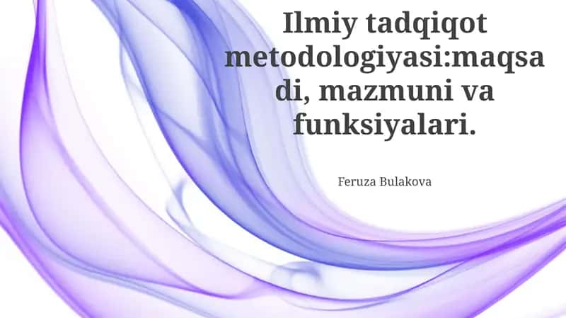Ilmiy tadqiqot ta'rifi