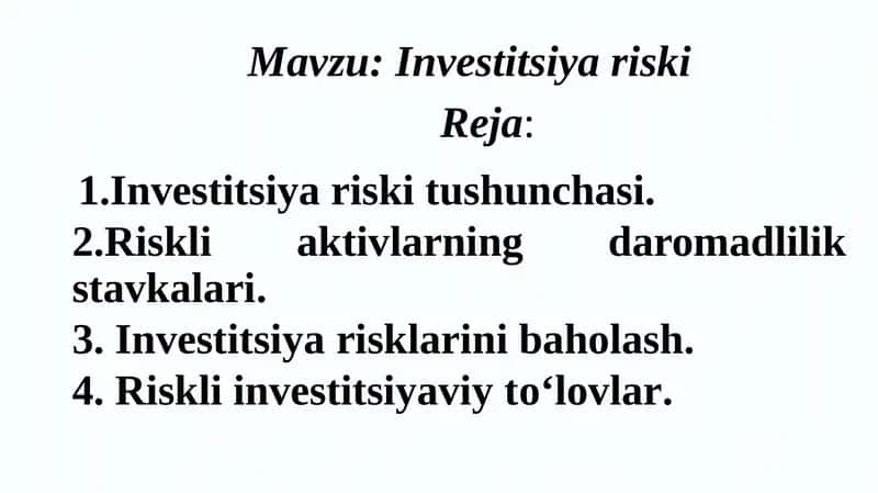 Investitsiyariski