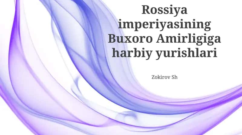 Buxoro Amirligiga harbiy yurishlari