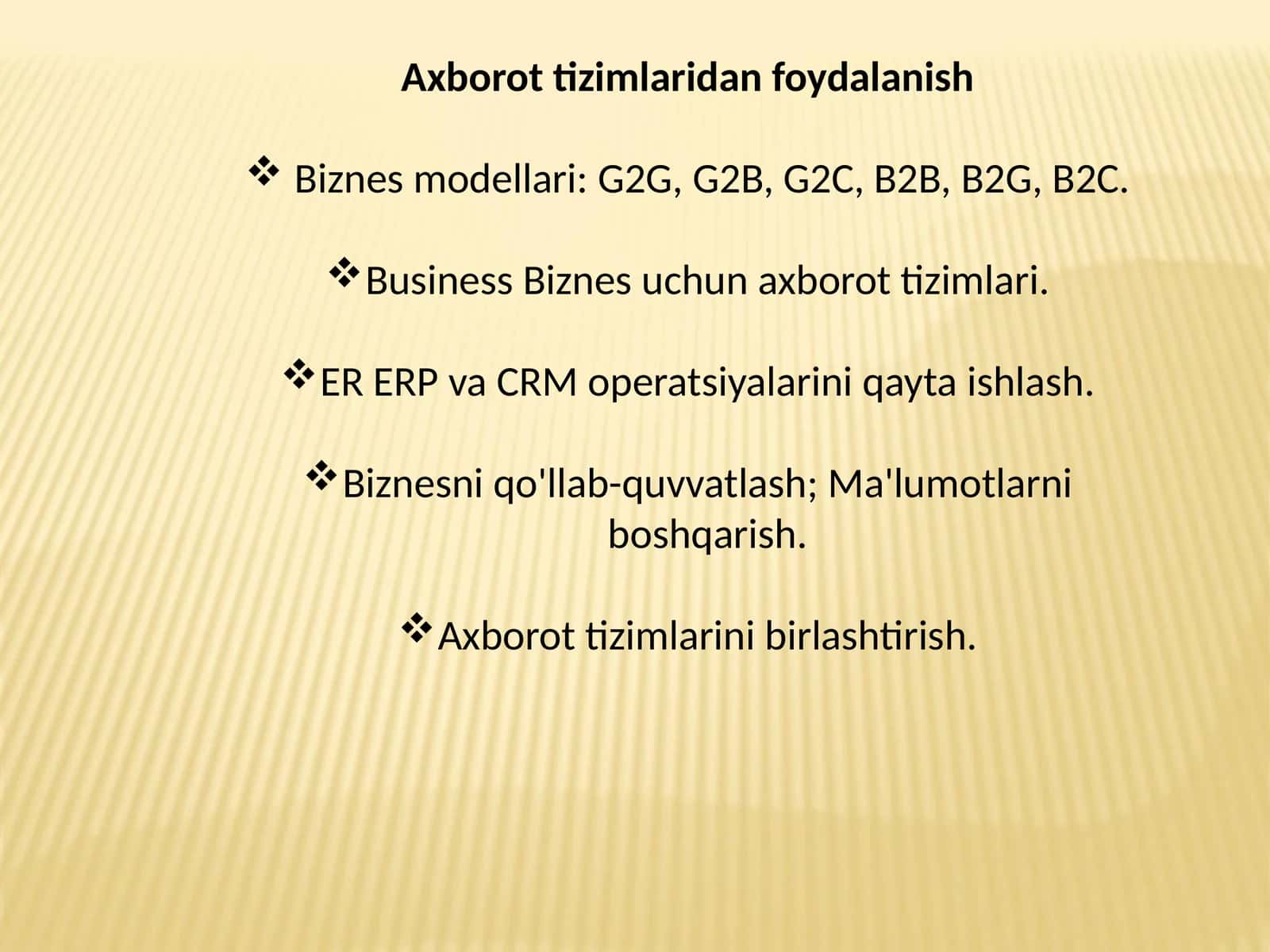 Biznesmodellari