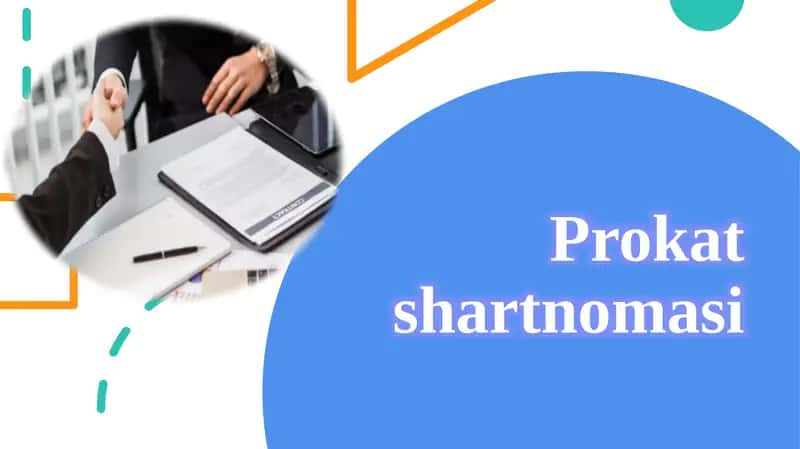 Prokat shartnomasi
