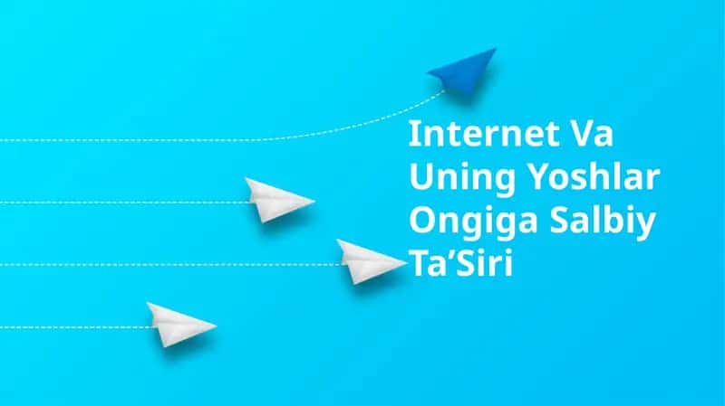 Internet Va Uning Yoshlar Ongiga Salbiy Ta’Siri