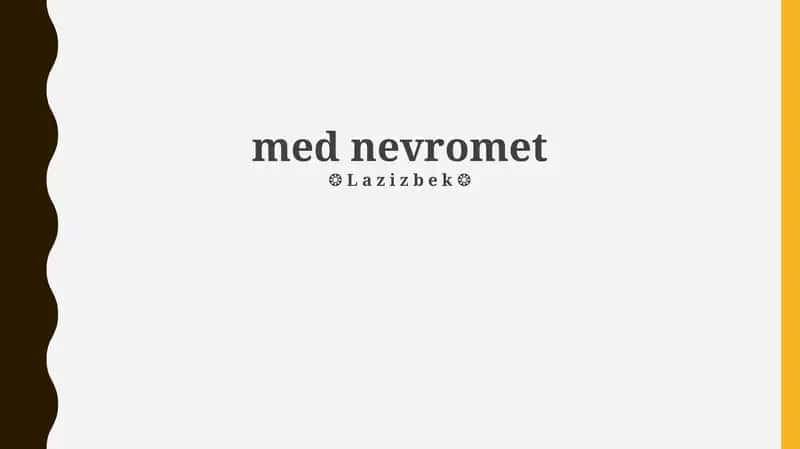 med nevromet