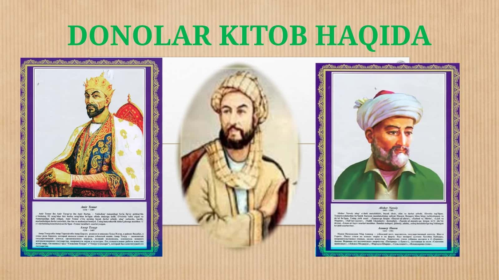 DONOLAR KITOB HAQIDA