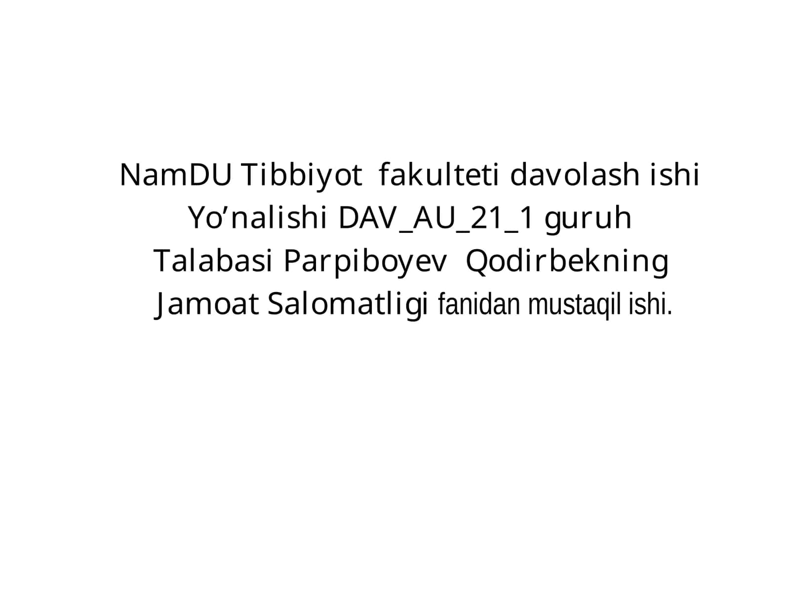 Tez Tibbiy Yordam va Shoshilinch Yordam