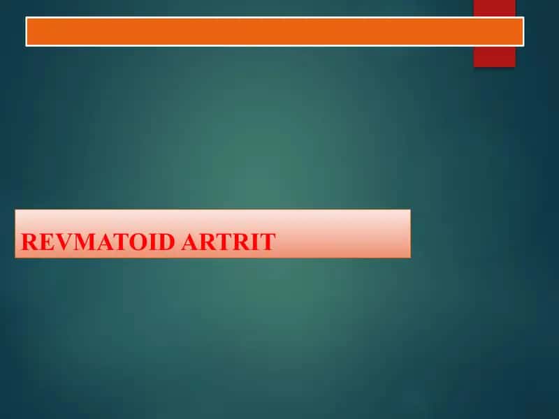 Revmatoid artrit