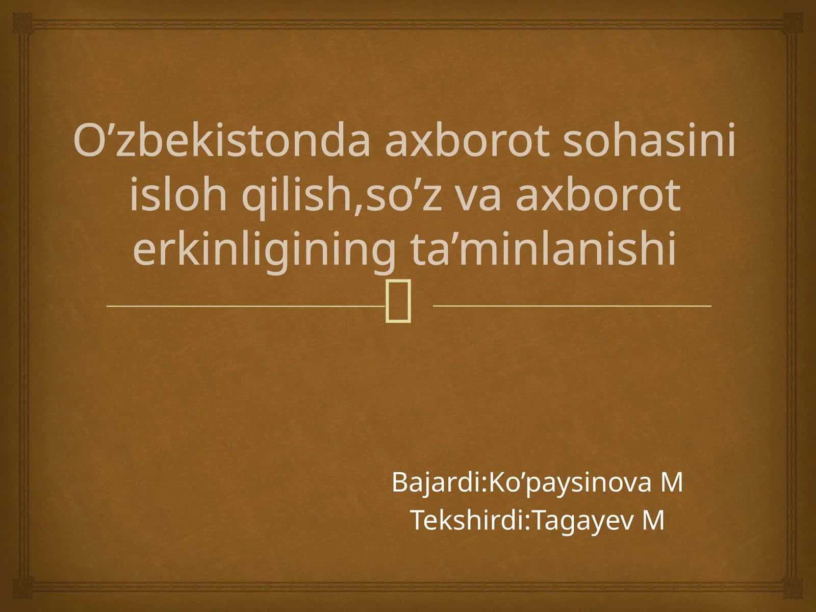 Ommaviy axborot vositalari