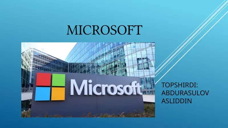 Microsoft Marketing strategiyasi