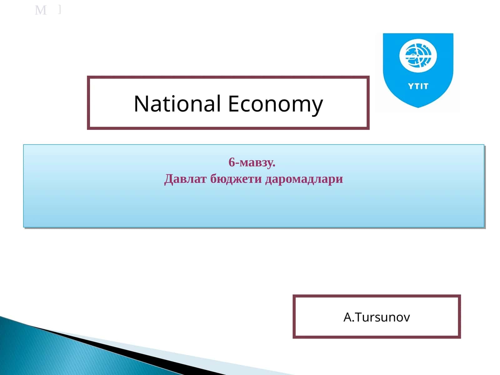Давлат бюджети даромадлари