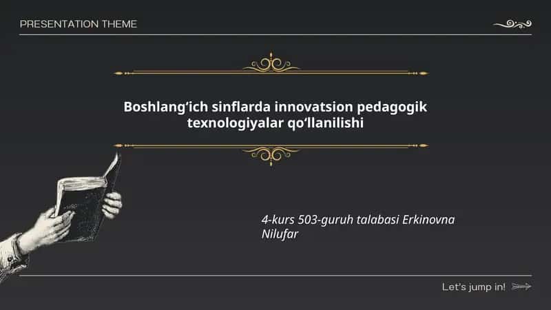 Interfaol ta'lim metodlari