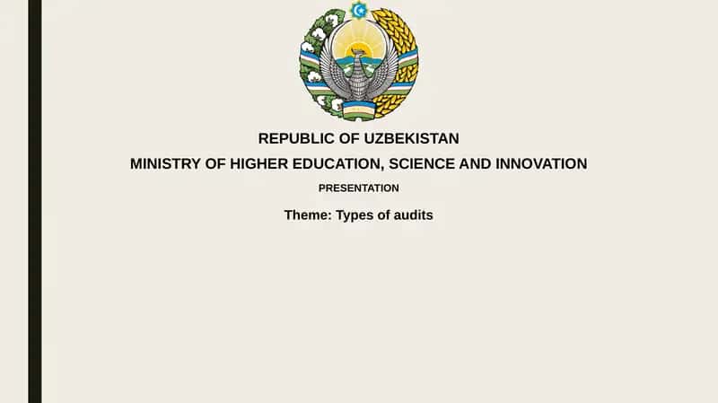 Types of Audits