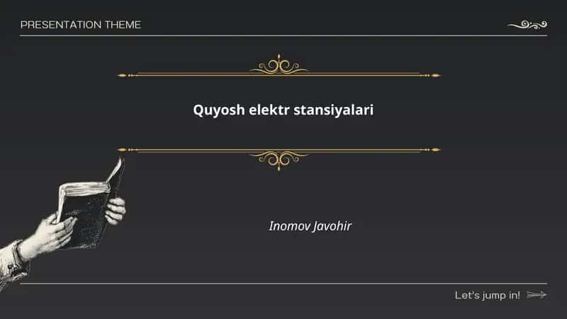 Quyosh elektr stansiyalari