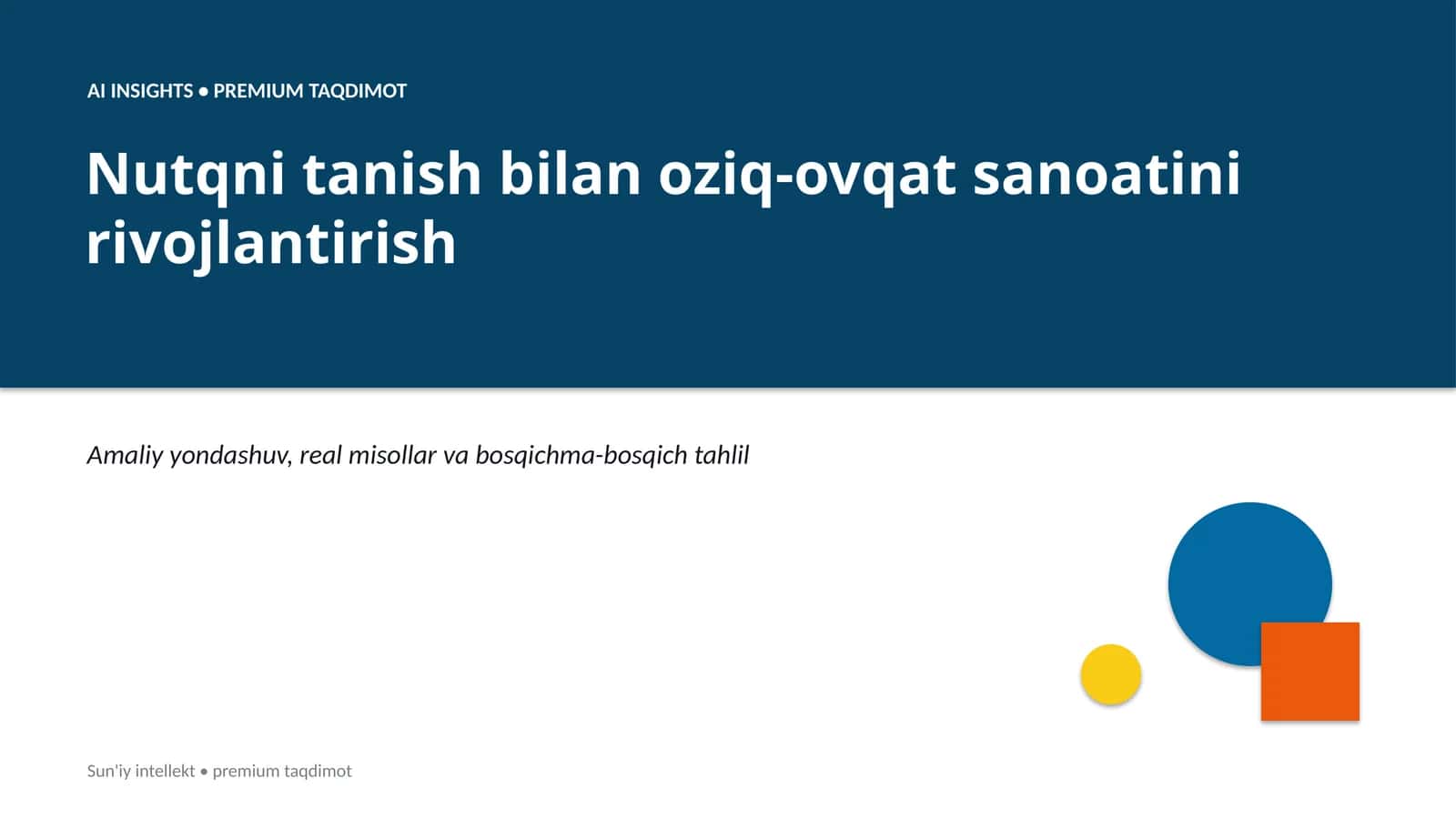 Premium Taqdimot
