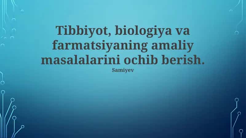 Biotexnologiya va Intellektual Mulkiy Huquq