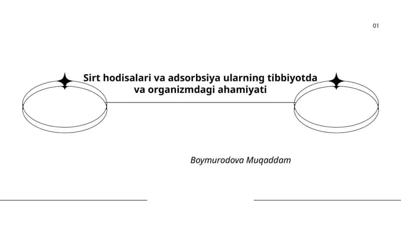 Sirt hodisalari va adsorbsiya ularning tibbiyotda va organizmdagi ahamiyati