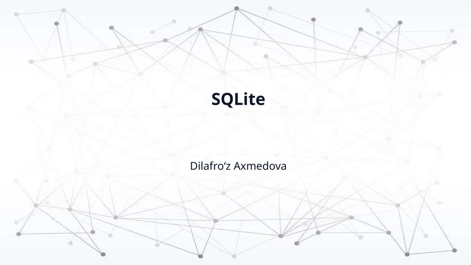 SQLite
