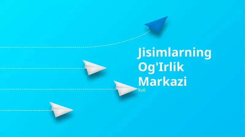 Jisimlarning Og'Irlik Markazi