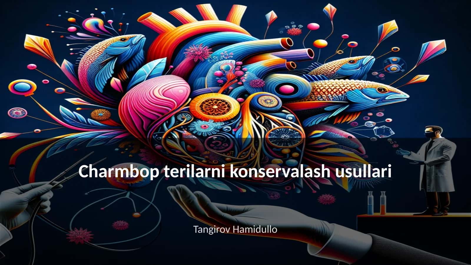 Charmbop terilarni konservalash usullari