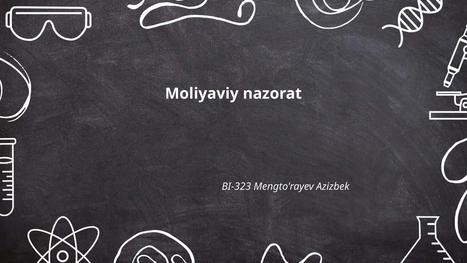 Moliyaviy nazorat