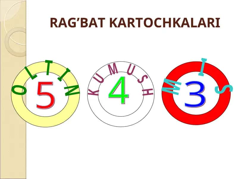 RAG’BAT KARTOCHKALARI