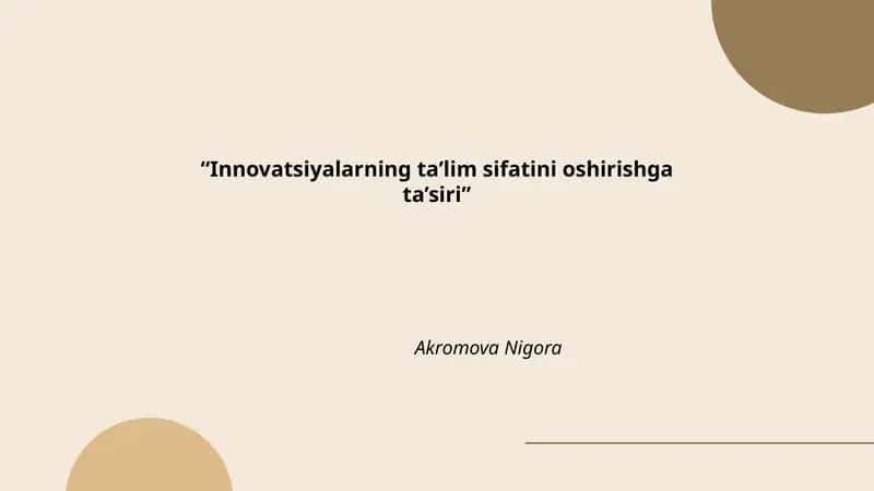 Raqamli ta'lim platformalarining ta'lim sifatini oshirishga ta'siri