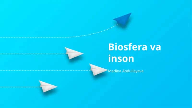 Biosfera va inson