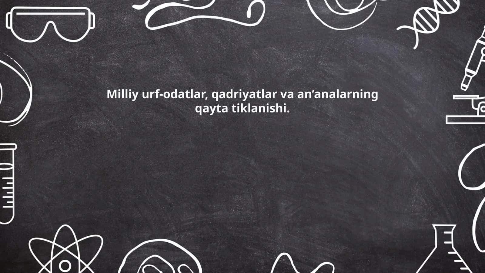 Milliy kiyimlar va ularning qayta tiklanishi