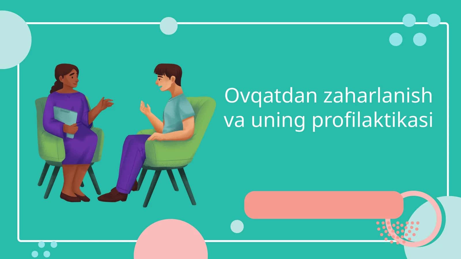 Ovqatdan zaharlanish va uning profilaktikasi
