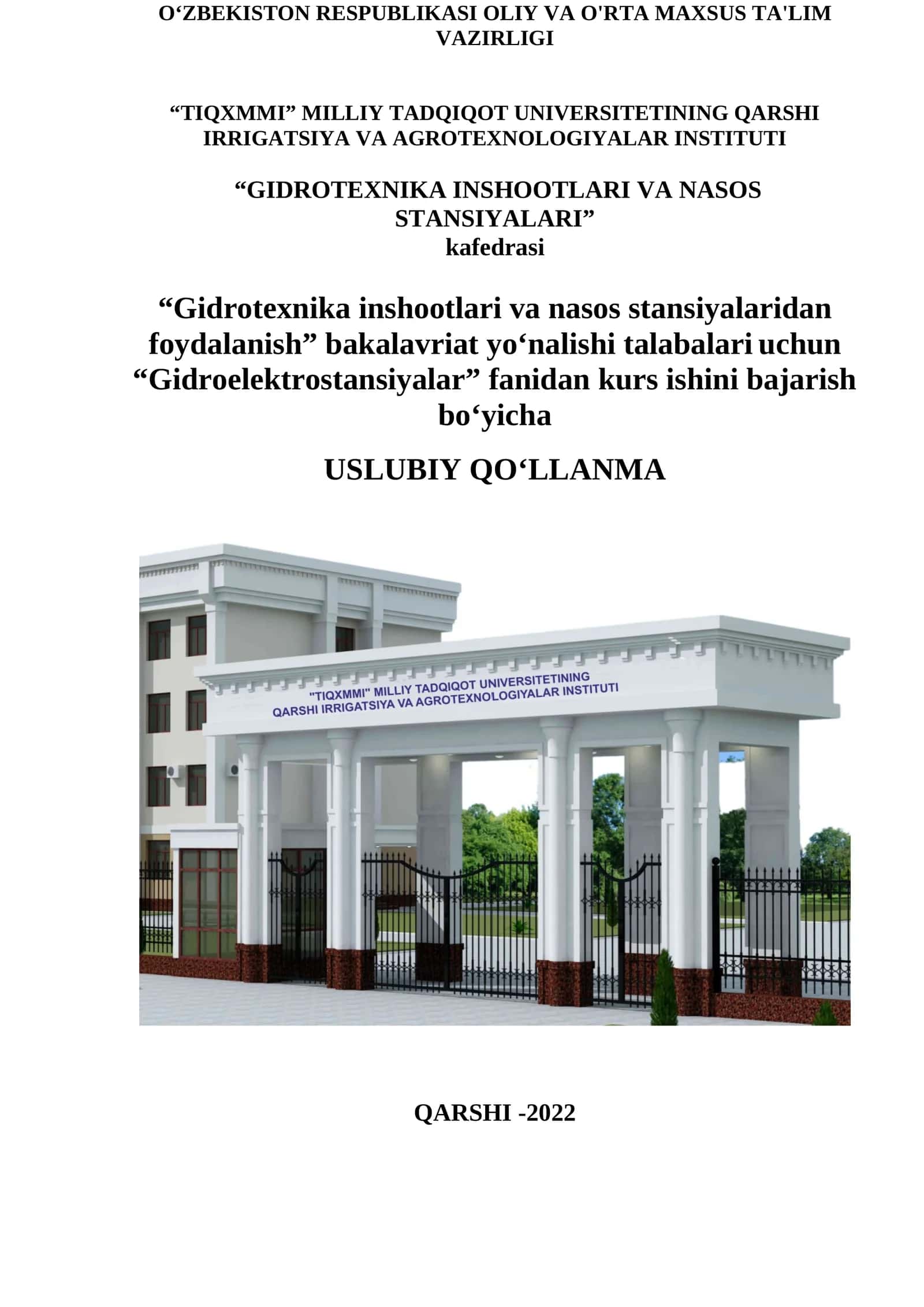 Gidroelektrostansiyalar