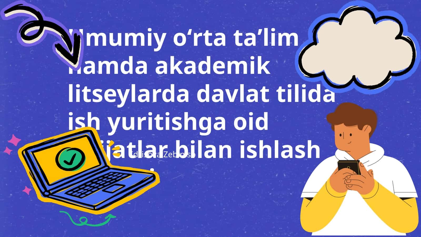 Umumiy oʻrta taʼlim hamda akademik litseylarda davlat tilida ish yuritishga oid hujjatlar bilan ishlash usullari