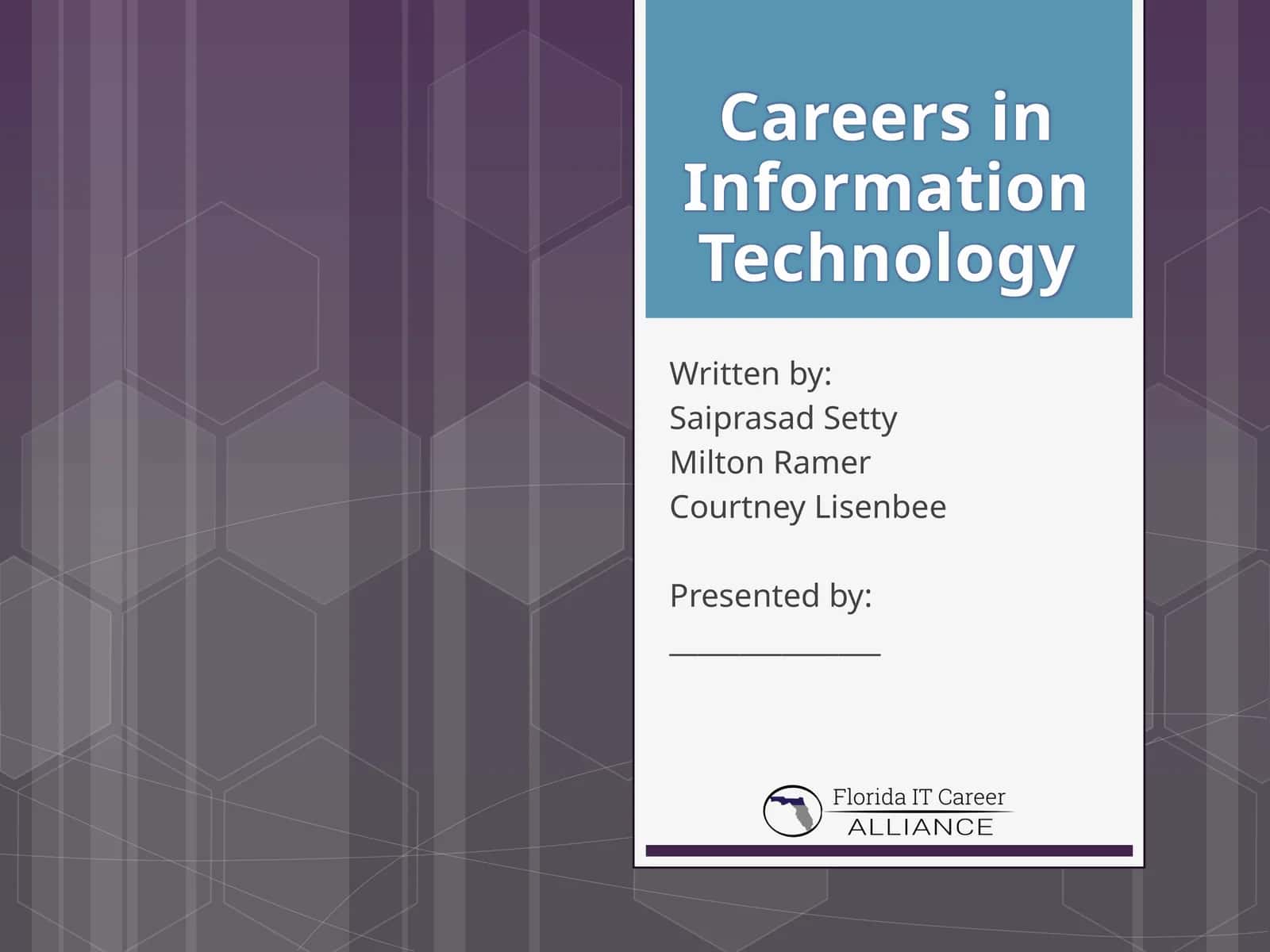 Careers in Information Technology