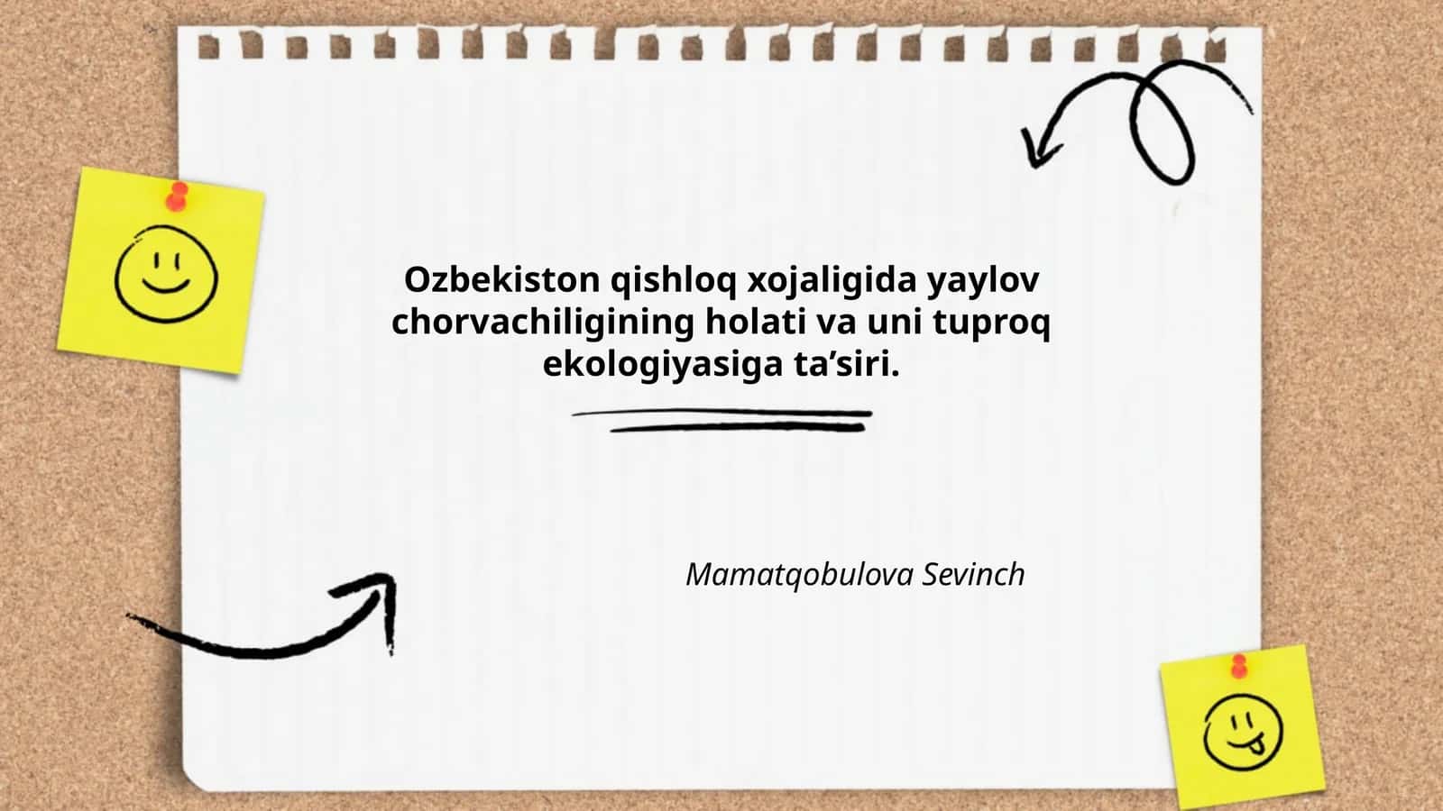 Yaylov chorvachiligining O'zbekiston qishloq xo'jaligidagi roli