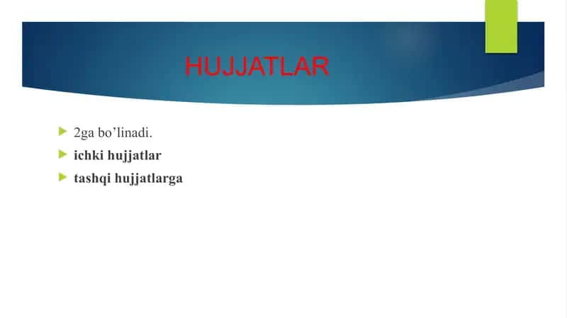 Hujjatlar