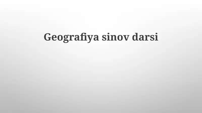 Geografiyasinovdarsi