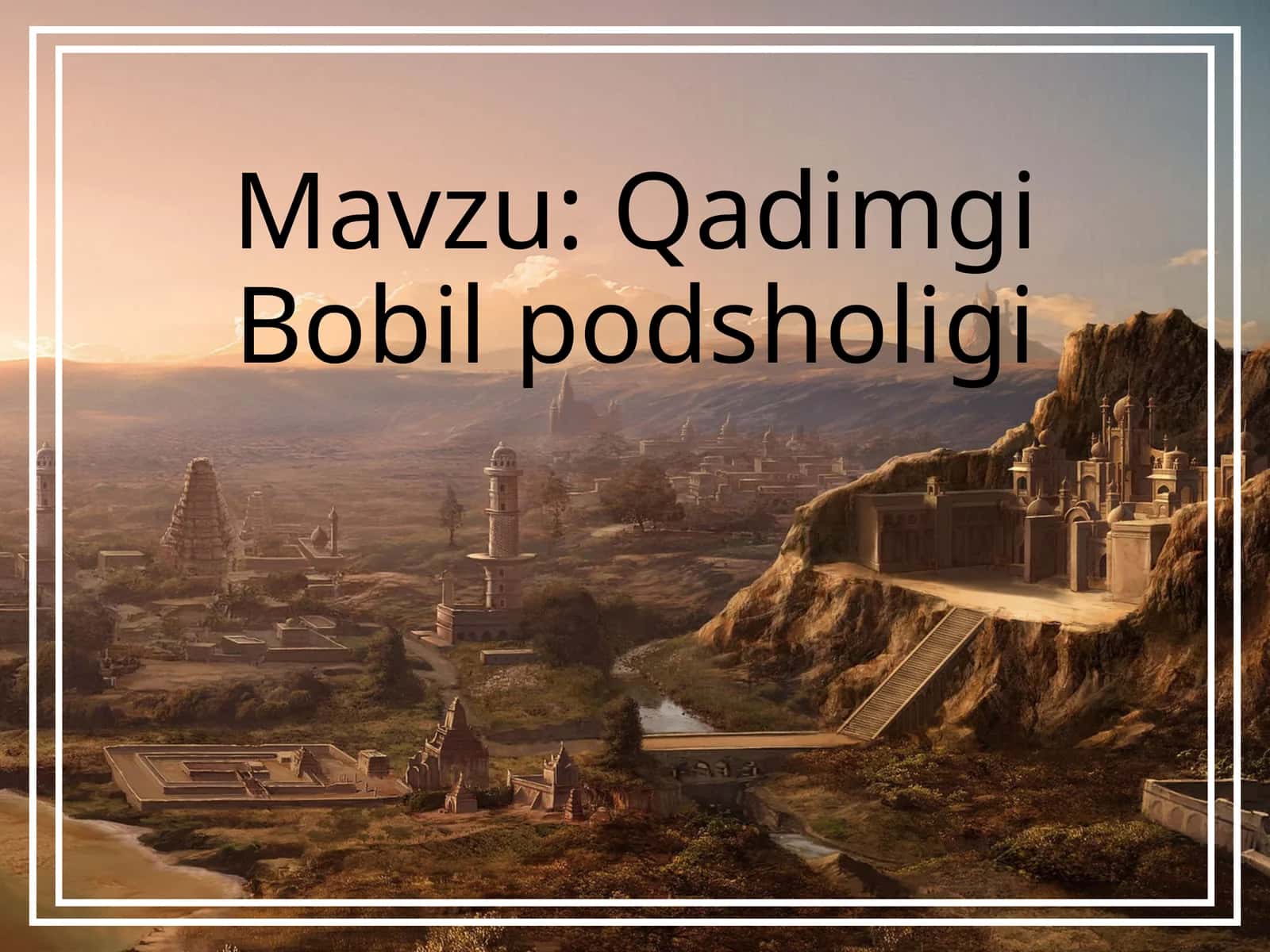 Qadimgi Bobil podsholigi