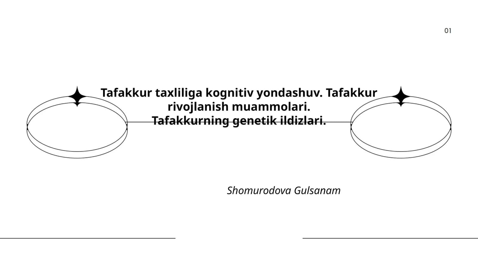Tafakkur taxliliga kognitiv yondashuv