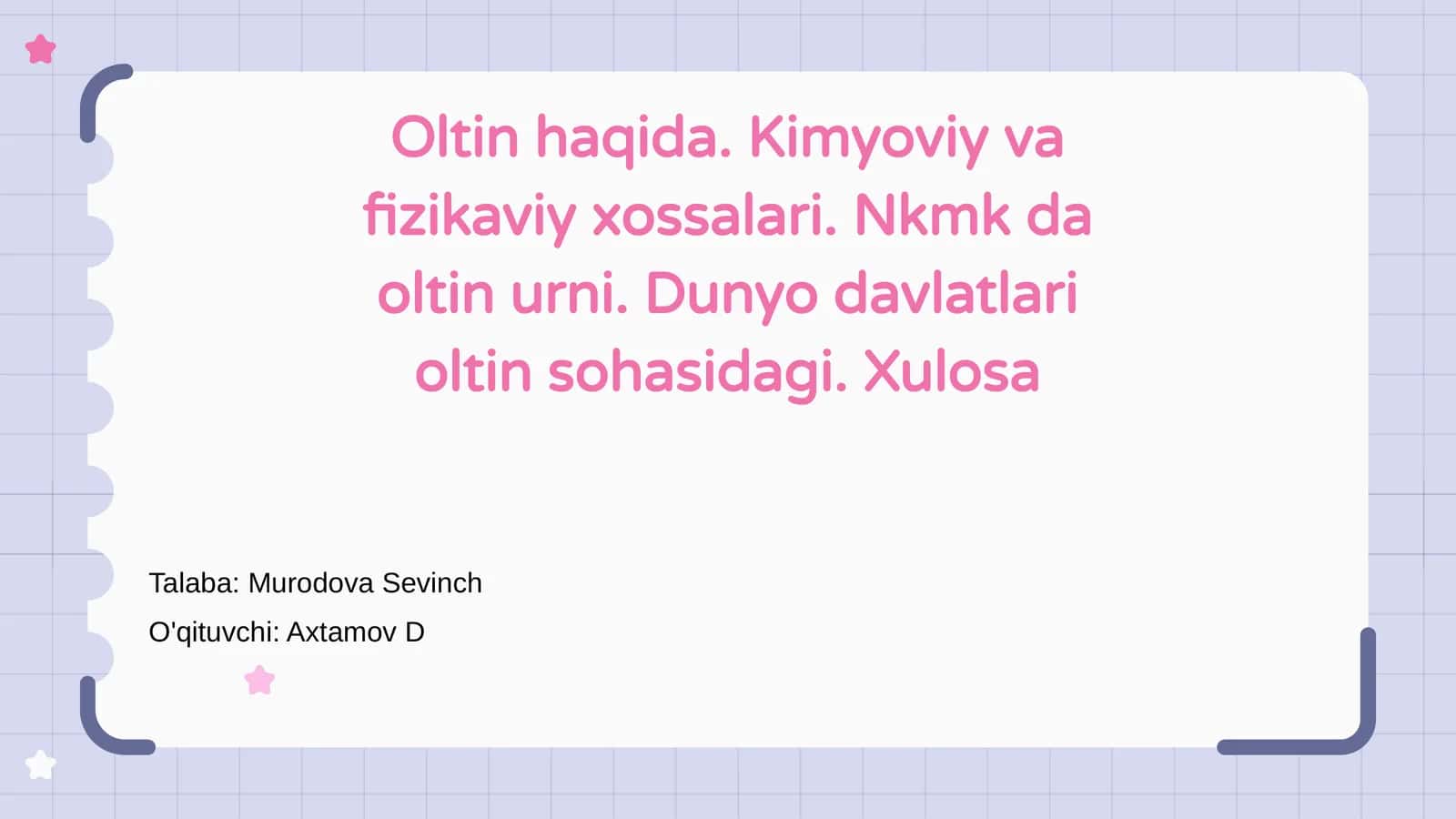 Oltin: Umumiy Tushuncha