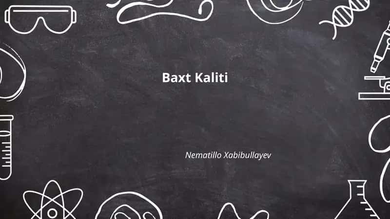 Baxt Kaliti
