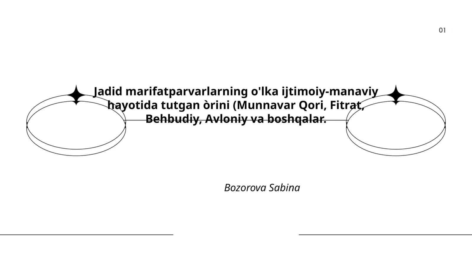 Jadidlarning ma'naviy-ma'rifiy islohot dasturlari