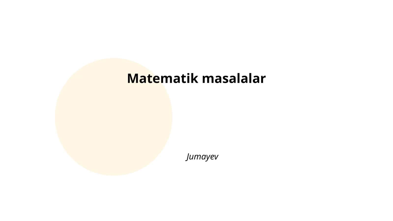 Arifmetik amallar