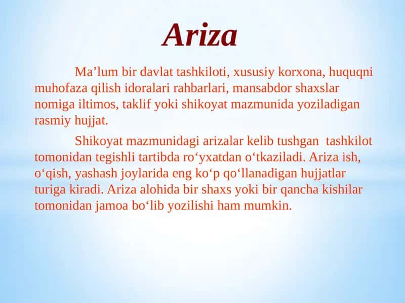 Ariza