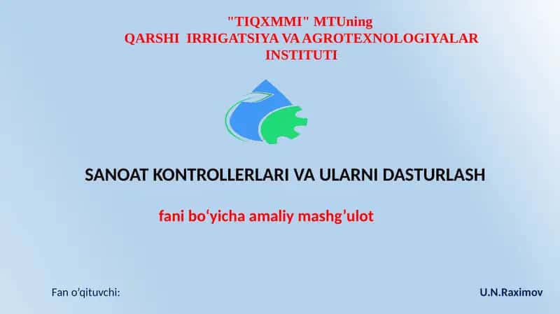 Operatsion tizimlar