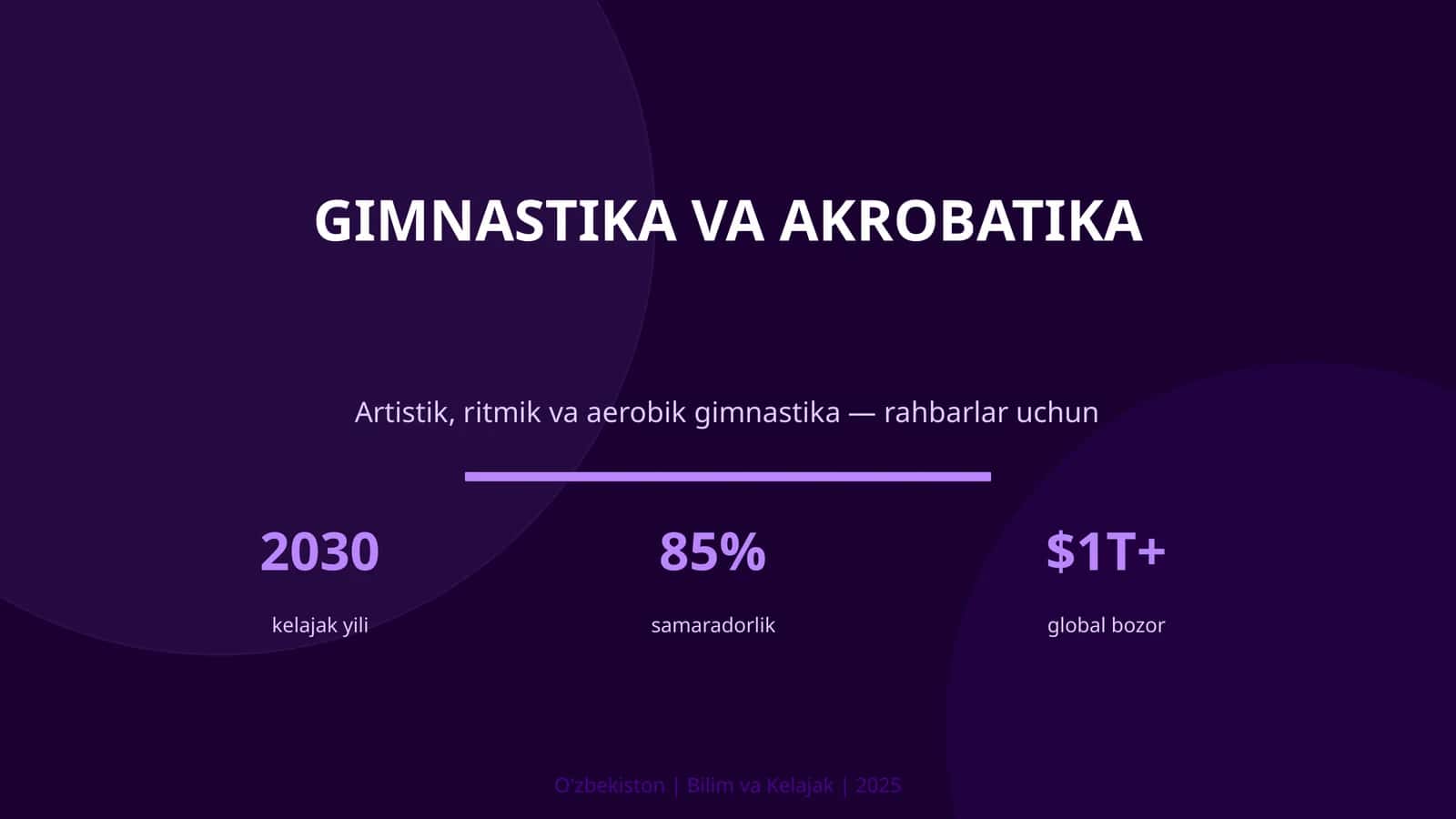 GIMNASTIKA VA AKROBATIKA
