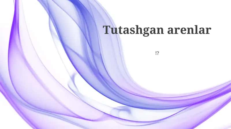 Bog'langan sohalar misollari