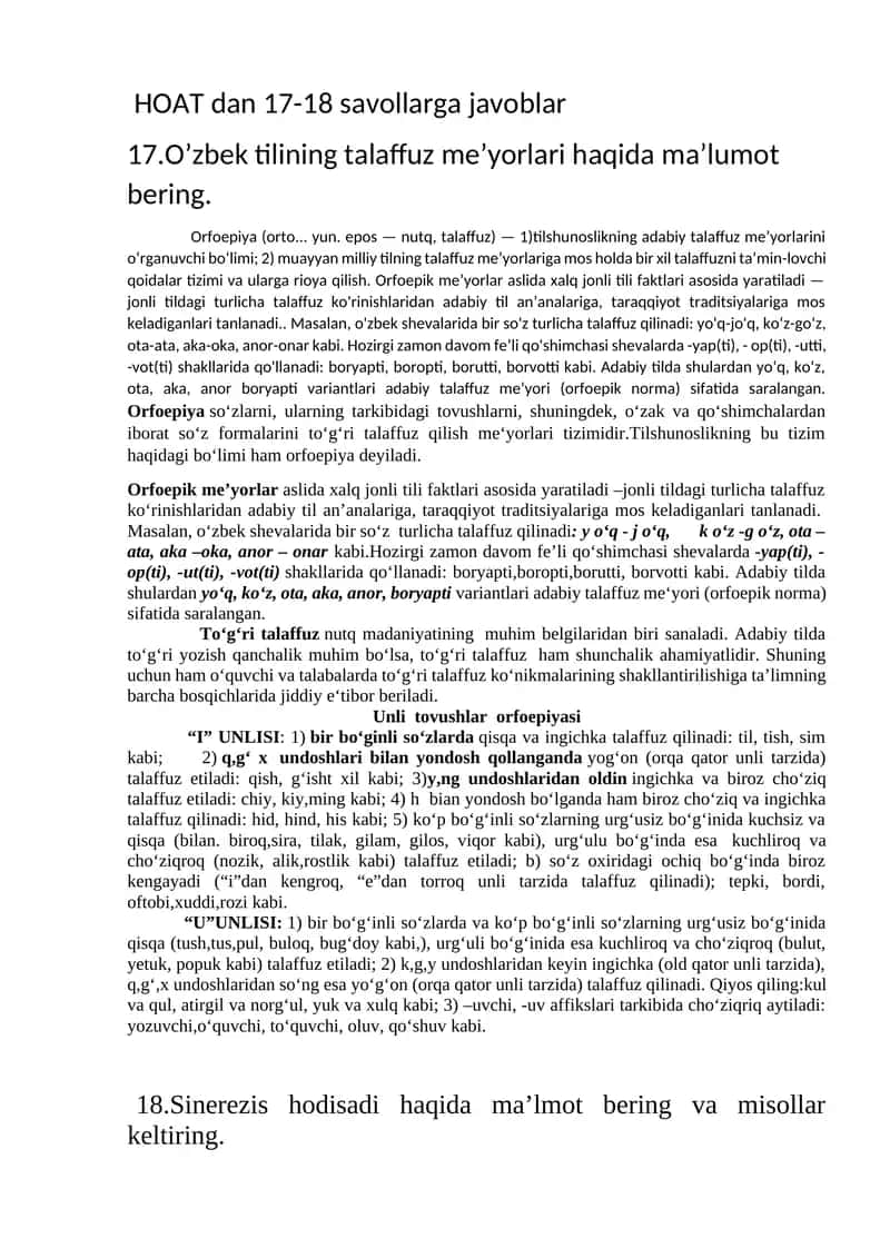 Orfoepiya (Ortoepiya)