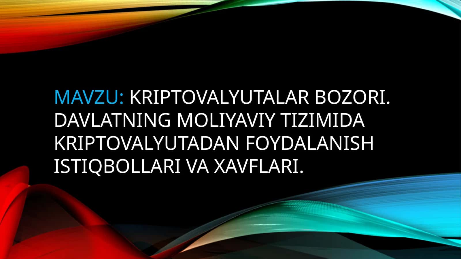 Kriptovalyutalar bozori