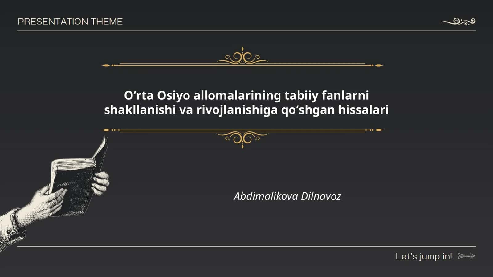 Al-Farabiyning tabiatshunoslikka qoʻshgan hissasi