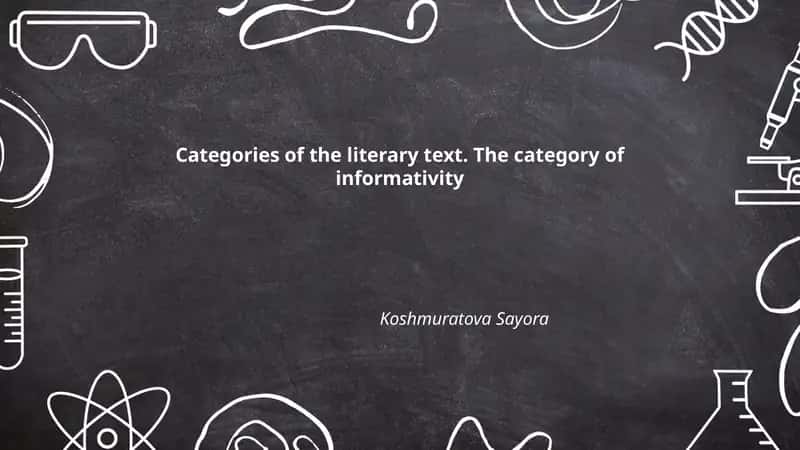 Degree of Informativity in Texts