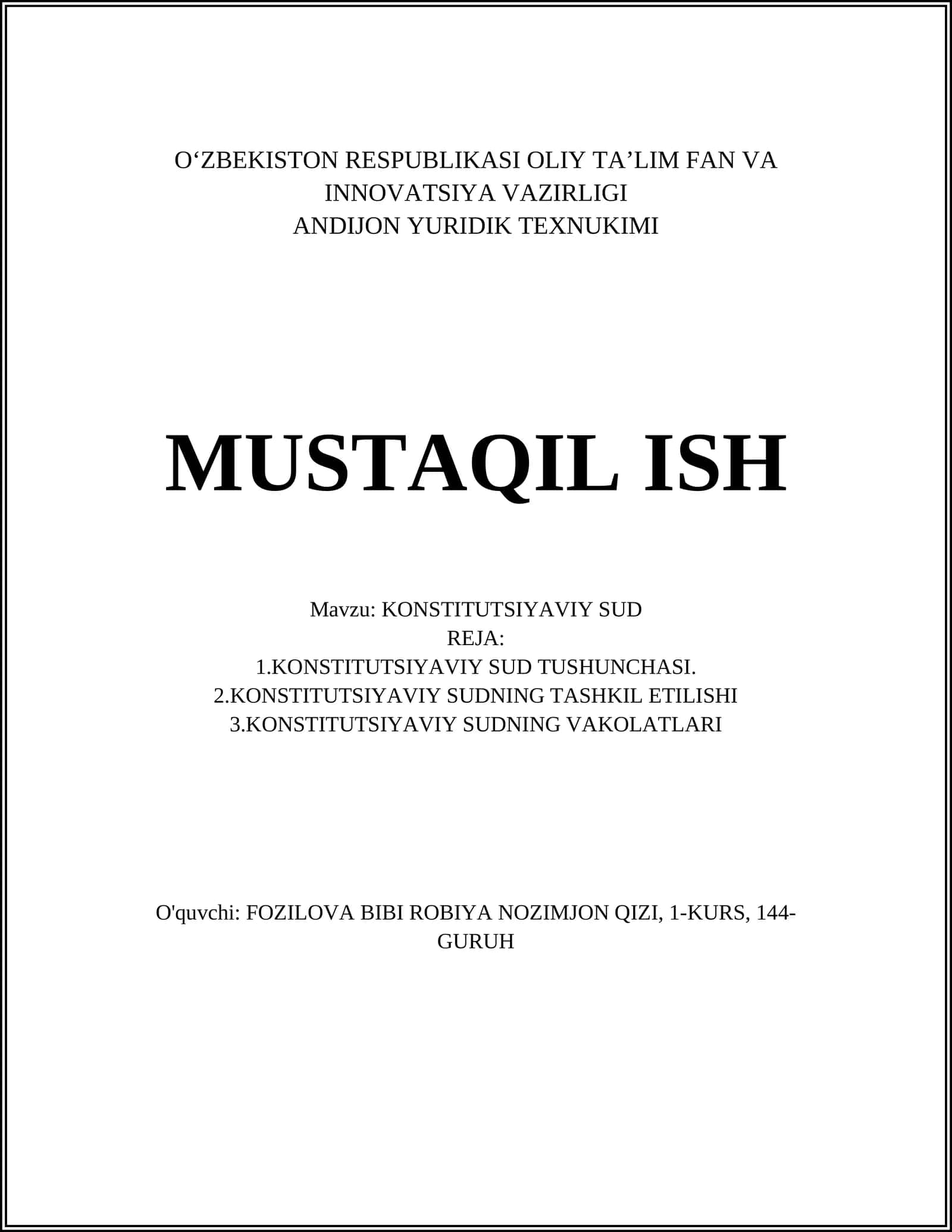 KONSTITUTSIYAVIY SUD